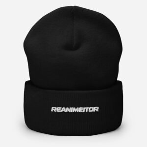 Gorro Invierno Reanimeitor - Bordado Blanco