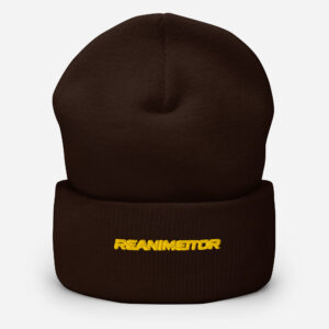 Gorro Invierno Reanimeitor - Bordado Amarillo