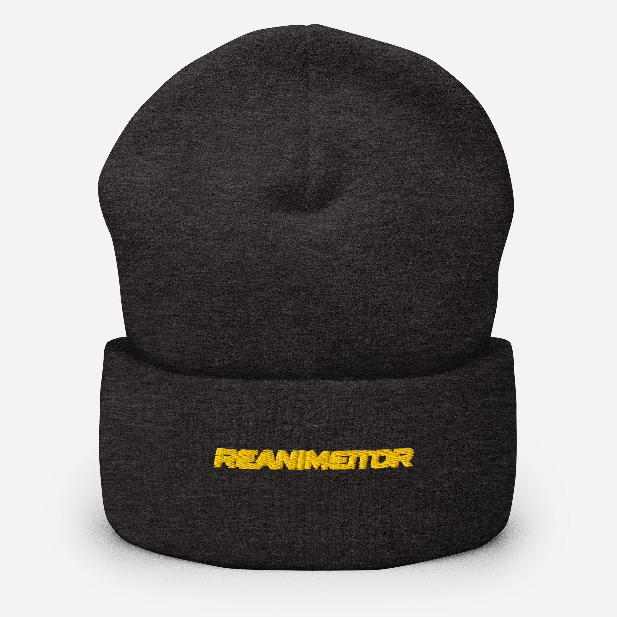 Gorro Invierno Reanimeitor - Bordado Amarillo - Imagen 4