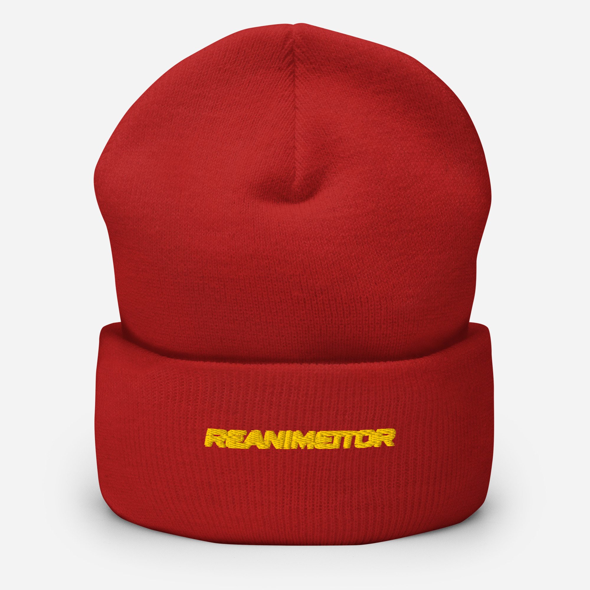 Gorro Invierno Reanimeitor - Bordado Amarillo - Imagen 6