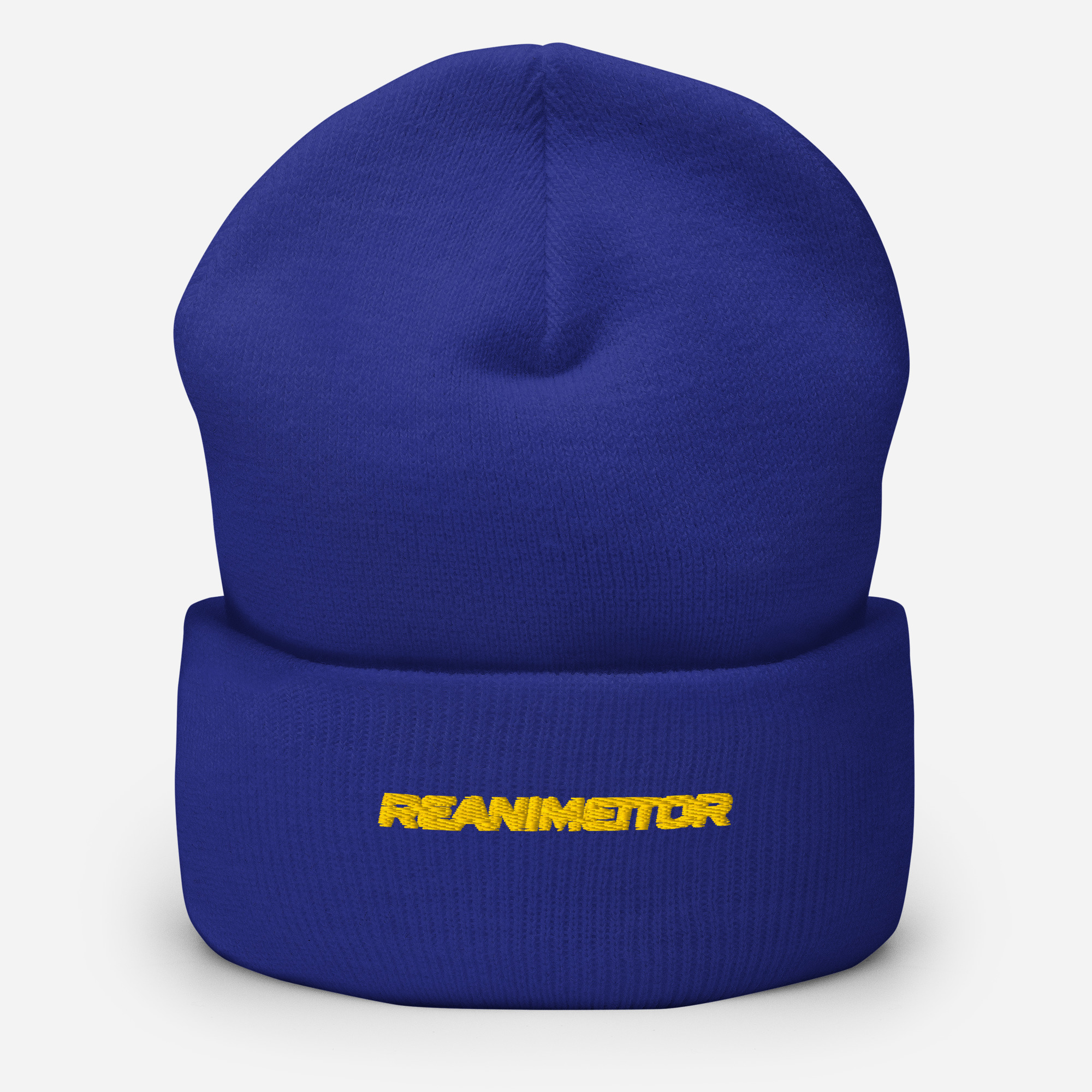 Gorro Invierno Reanimeitor - Bordado Amarillo - Imagen 5