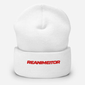 Gorro Invierno Reanimeitor - Bordado Rojo