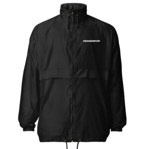 Cortavientos unisex Reanimeitor – Bordado Blanco