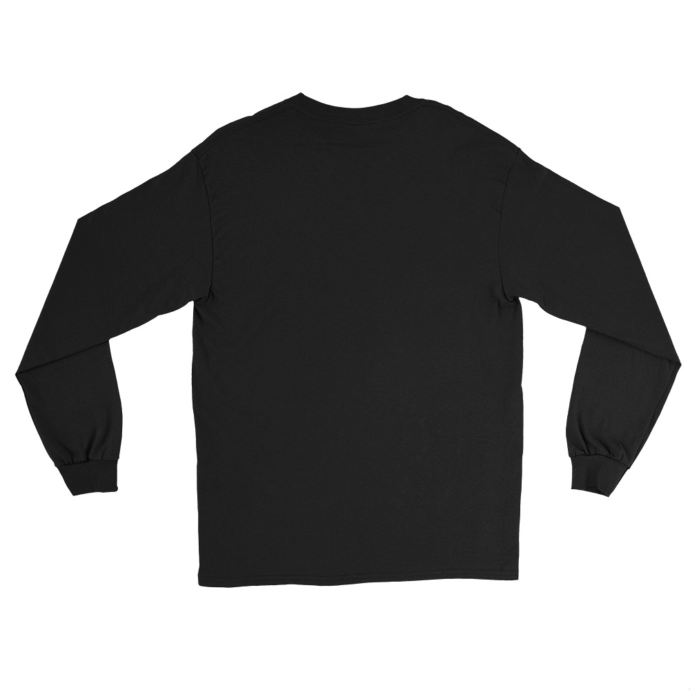 Camiseta Negra Manga Larga Hombre Reanimetor - Logo Blanco - Imagen 2