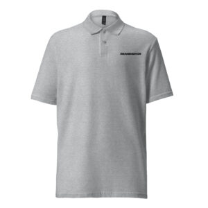 Polo Reanimeitor - Bordado Negro